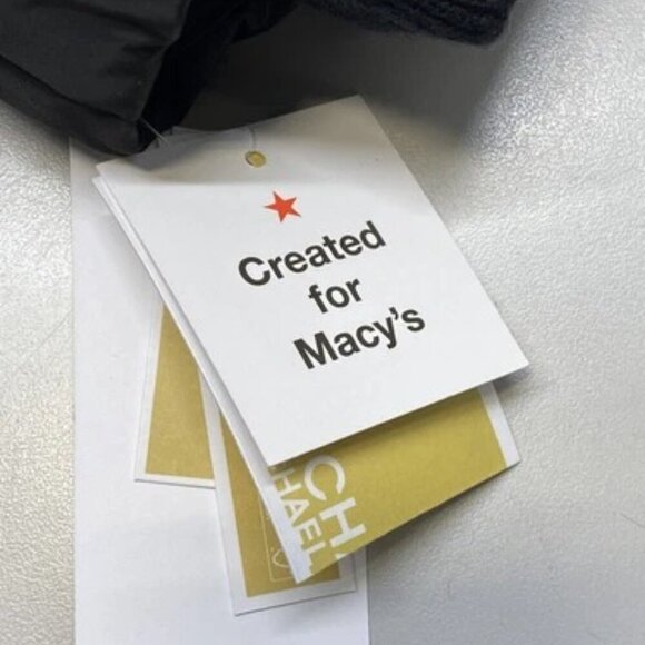 NEW MICHAEL KORS Womens Coat Black Size PM Faux Fur Trim Hooded Puffer Full Zip - Picture 3 of 12